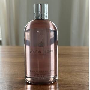 Molton Brown Delicious Rhubarb & Rose Bath & Shower Gel Full Size NEW